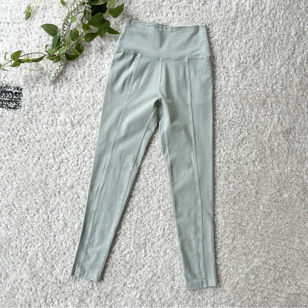 Aerie offline washed sage hi-rise legging short length